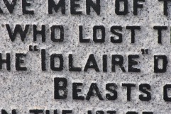 inscription Iolaire memorial