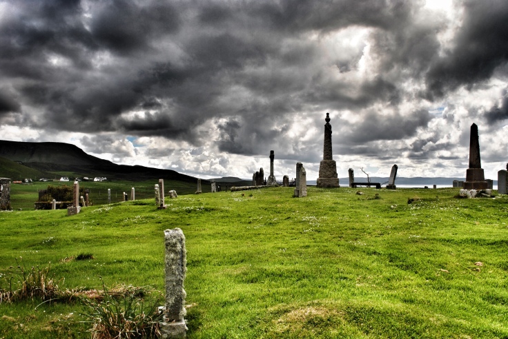 Kilmuir graveyard Isle of Skye